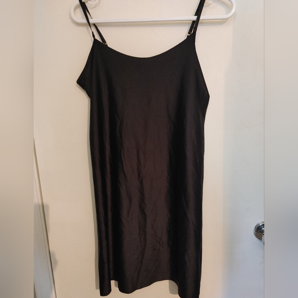 Commando black luxe satin mini Cami slip sz.L NWT - Picture 3 of 8